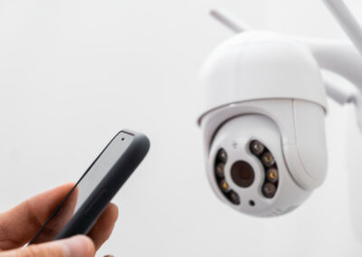 Installation de caméras de surveillance